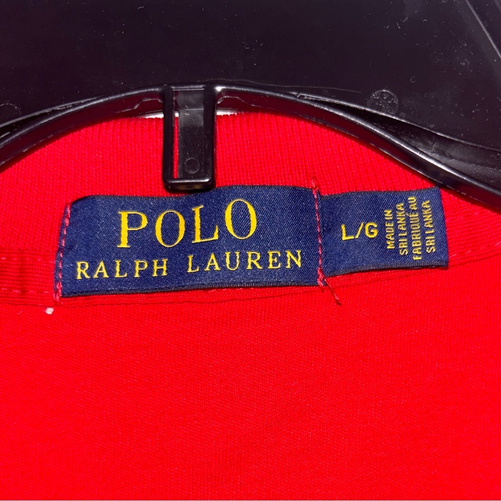 Ralph Lauren Red Polo Shirt - Picture 4 of 4